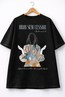 Oversized Edition Orai Sem Cessar Preto - Frente