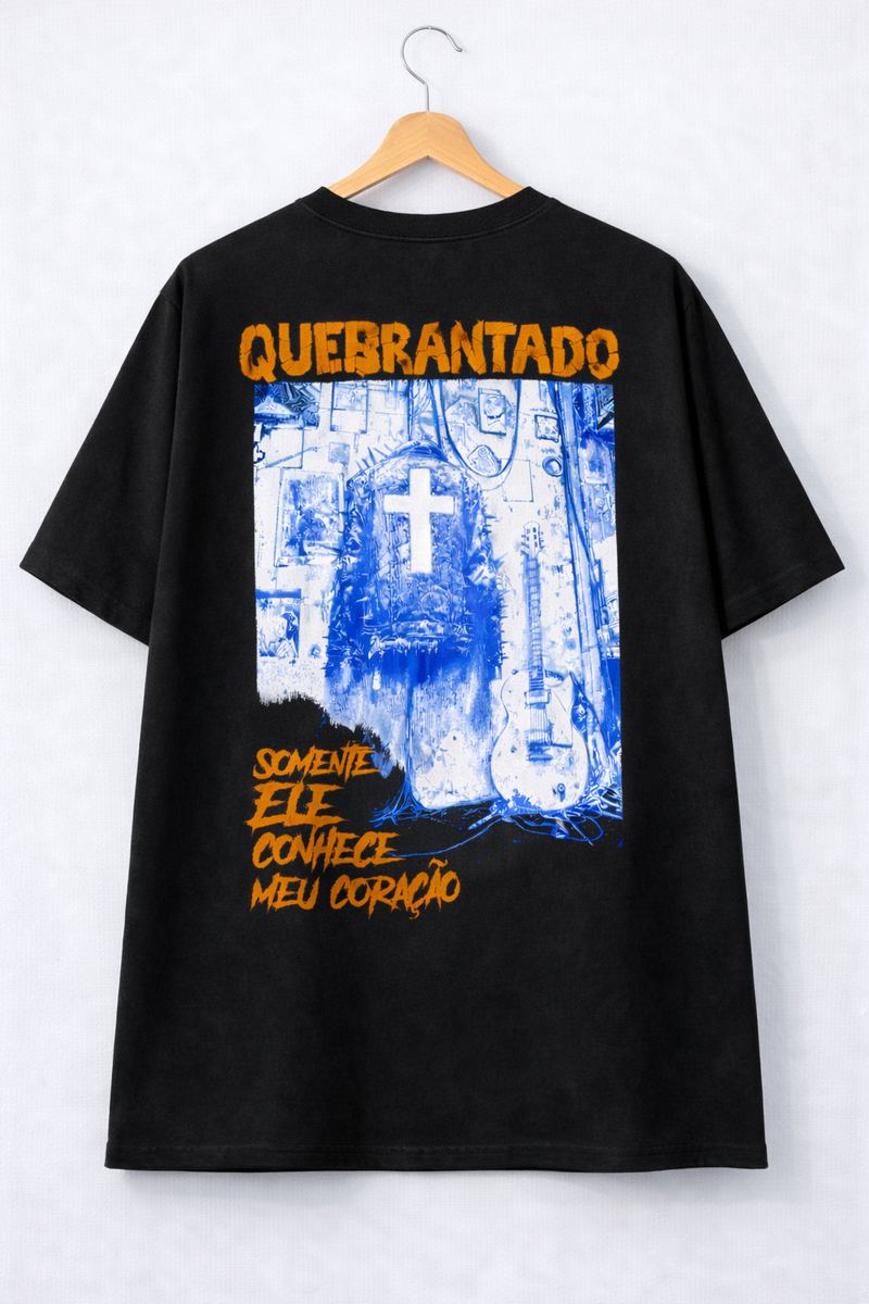 Oversized Full QUEBRANTADO Preto- Costa