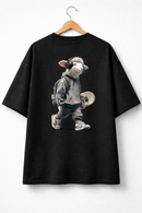 Oversized Full Cordeiro preta - Frete