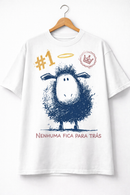 Oversized Ovelhinha Branca - Frente