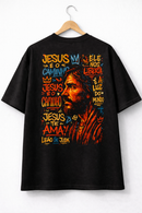 Oversized Full Jesus é o Caminho Preta - Costa