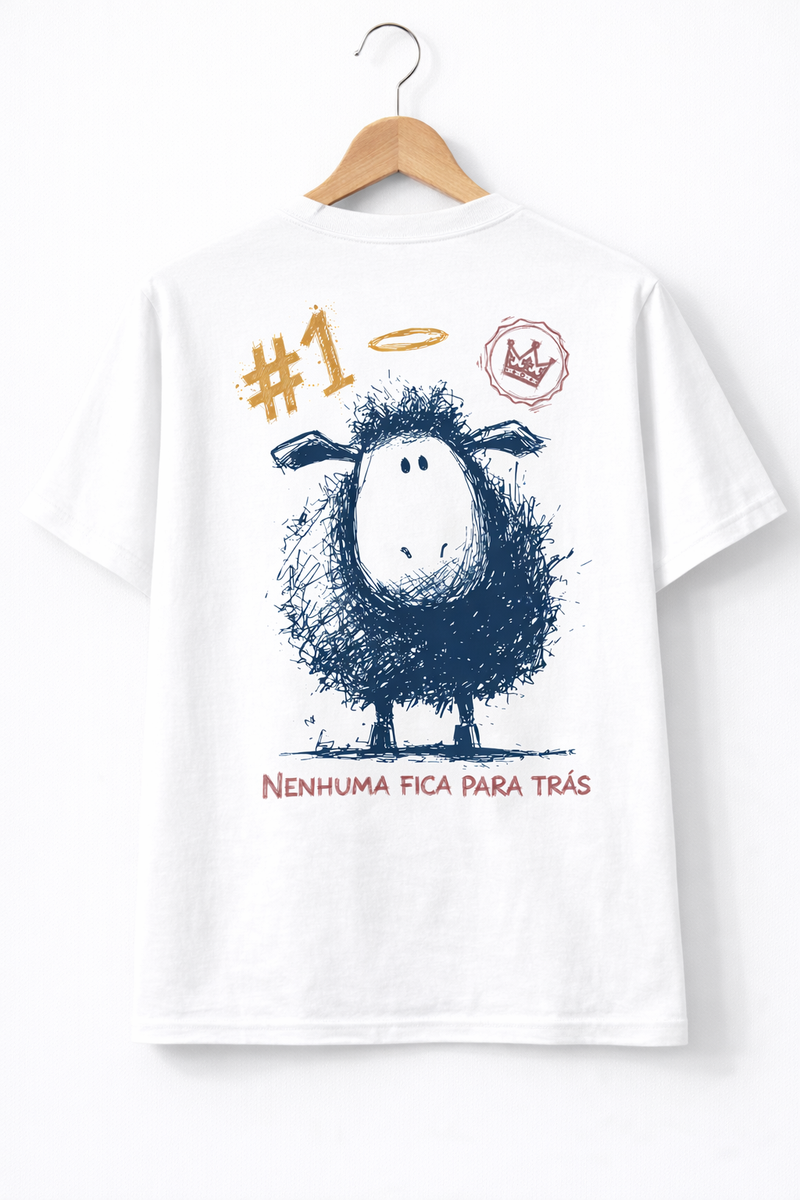 Oversized Ovelhinha Branca - Costa