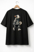 Oversized Full Cordeiro Preto - Costas