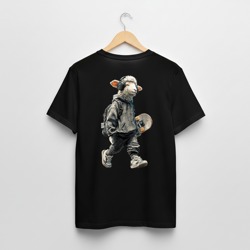 Camiseta Cordeiro Preta - Costa