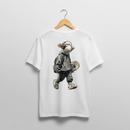 Camiseta Cordeiro Skate Branca - Frente