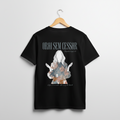 Camiseta Orai Sem Cessar Preto - costa